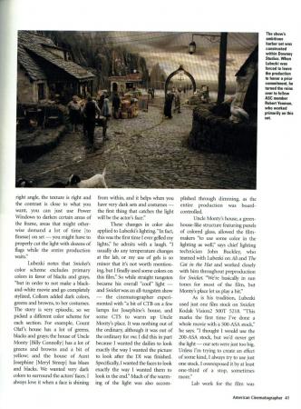 American Cinematographer - page 4
Jim Carrey interview in American Cinematographer.

Issue: December, 2004

Other scans from this magazine:

[b][url=http://www.jimcarreyonline.com/images/albums/magazines/cinematographer03.jpg]Jim on the cover[/url][/b]
[b][url=http://www.jimcarreyonline.com/images/albums/magazines/articles/ac-snicket2004-page02.jpg]Page 1[/url][/b]
[b][url=http://www.jimcarreyonline.com/images/albums/magazines/articles/ac-snicket2004-page03.jpg]Page 2[/url][/b]
[b][url=http://www.jimcarreyonline.com/images/albums/magazines/articles/ac-snicket2004-page04.jpg]Page 3[/url][/b]
[u]Page 4[/u]
[b][url=http://www.jimcarreyonline.com/images/albums/magazines/articles/ac-snicket2004-page06.jpg]Page 5[/url][/b]
[b][url=http://www.jimcarreyonline.com/images/albums/magazines/articles/ac-snicket2004-page07.jpg]Page 6[/url][/b]
[b][url=http://www.jimcarreyonline.com/images/albums/magazines/articles/ac-snicket2004-page08.jpg]Page 7[/url][/b]
[b][url=http://www.jimcarreyonline.com/images/albums/magazines/articles/ac-snicket2004-page09.jpg]Page 8[/url][/b]
[b][url=http://www.jimcarreyonline.com/images/albums/magazines/articles/ac-snicket2004-page10.jpg]Page 9[/url][/b]
[b][url=http://www.jimcarreyonline.com/images/albums/magazines/articles/ac-snicket2004-page11.jpg]Page 10[/url][/b]
[b][url=http://www.jimcarreyonline.com/images/albums/magazines/articles/ac-snicket2004-page12.jpg]Page 11[/url][/b]
[b][url=http://www.jimcarreyonline.com/images/albums/magazines/articles/ac-snicket2004-page13.jpg]Page 12[/url][/b]
[b][url=http://www.jimcarreyonline.com/images/albums/magazines/articles/ac-snicket2004-page14.jpg]Page 13[/url][/b]
Keywords: American Cinematographer Count Olaf Lemony Snicket Magazine 2004