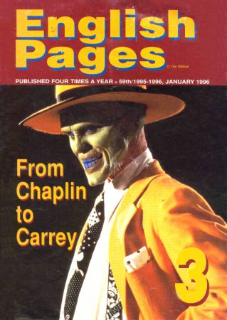 English Pages
Jim Carrey on the cover of English Pages.

Issue: January, 1996
Keywords: English Pages The Mask