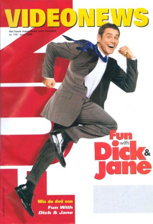 VideoNews
Jim Carrey on the cover of the Belgian VideoNews Magazine.

Issue: June, 2006
Keywords: VideoNews Belgium Fun With Dick And Jane